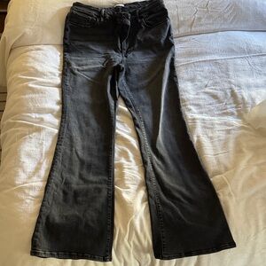 Bellbottom Black Women's Jeans